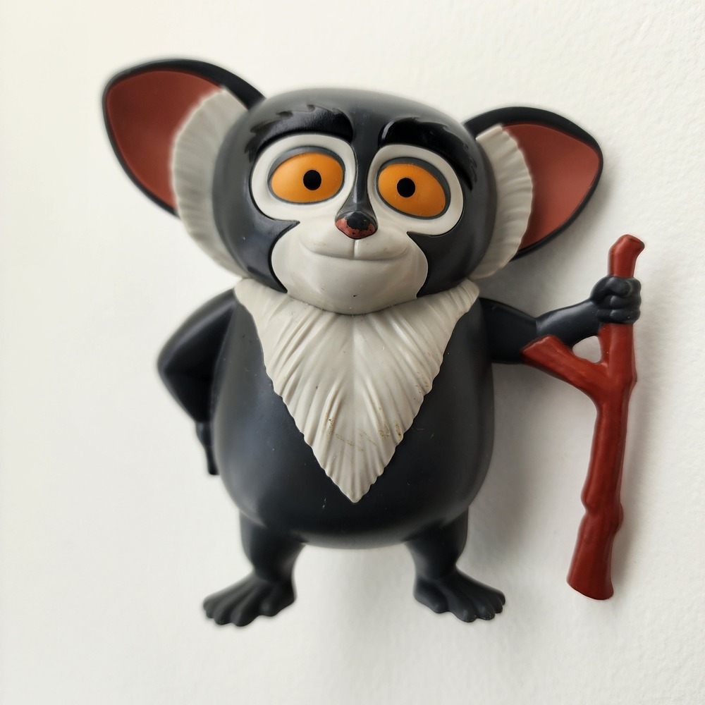 Burger King Maurice Madagascar Toy 2016 Black Lemur King Julien Movie Figure‎